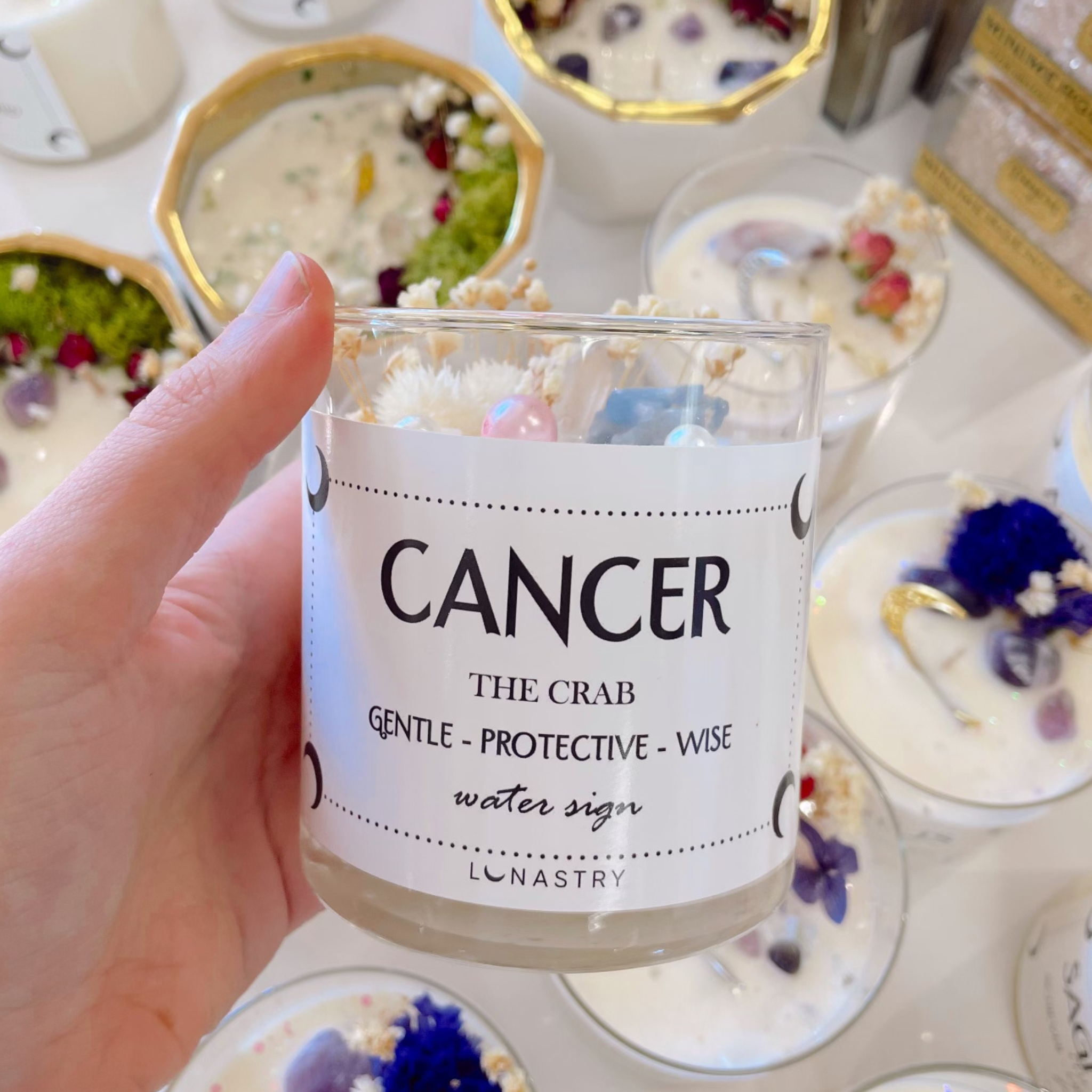 Cancer Horoscope Candle - Let's Bag It 
