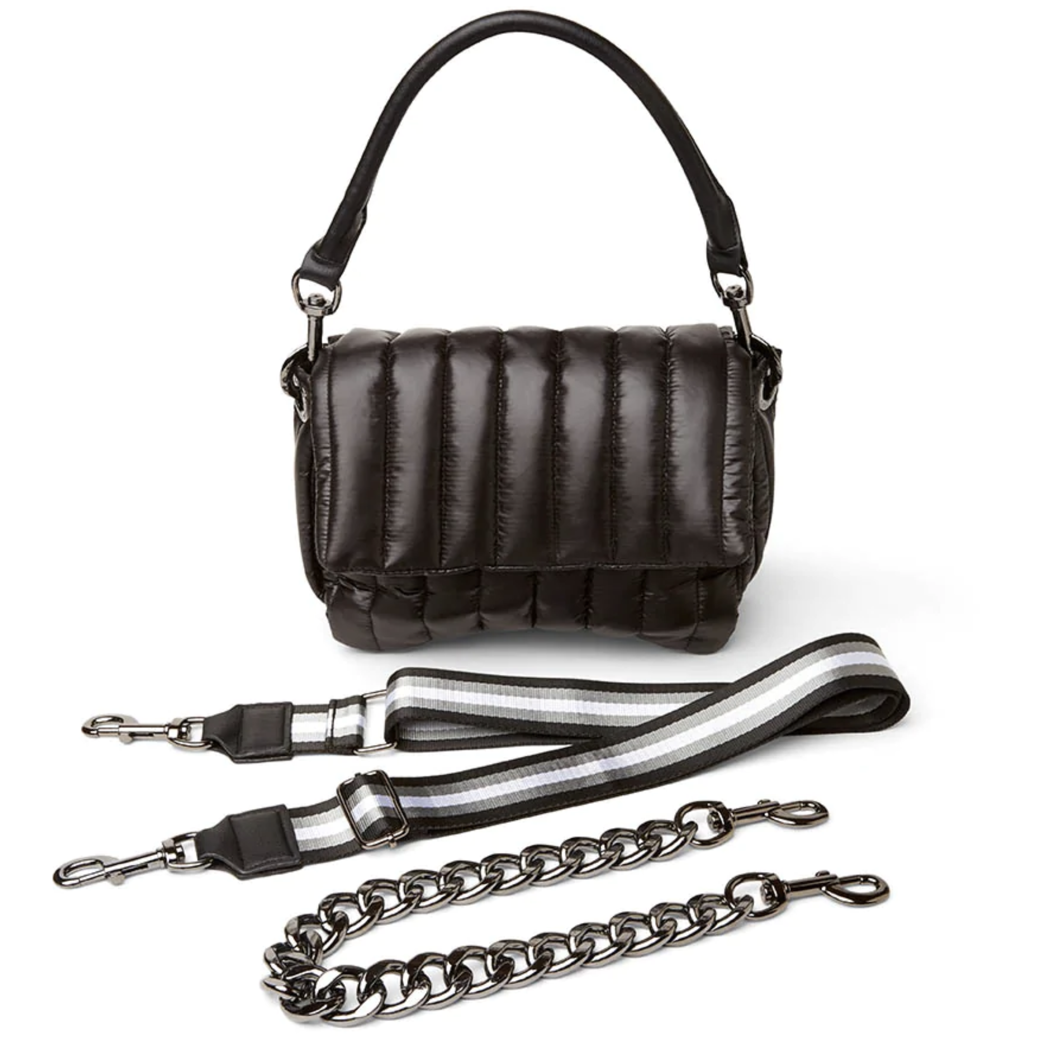 Think Royln Bar Bag in stylish design, featuring a compact shape and versatile use for handbags, wallets, and cases.