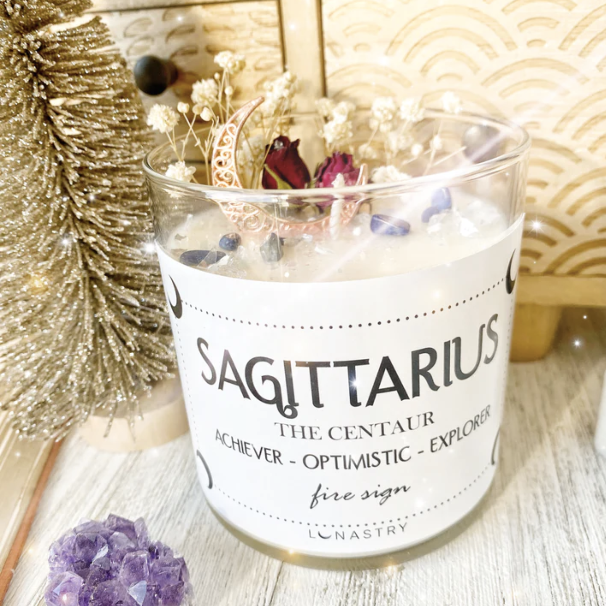 Sagittarius Horoscope Candle - Let's Bag It 
