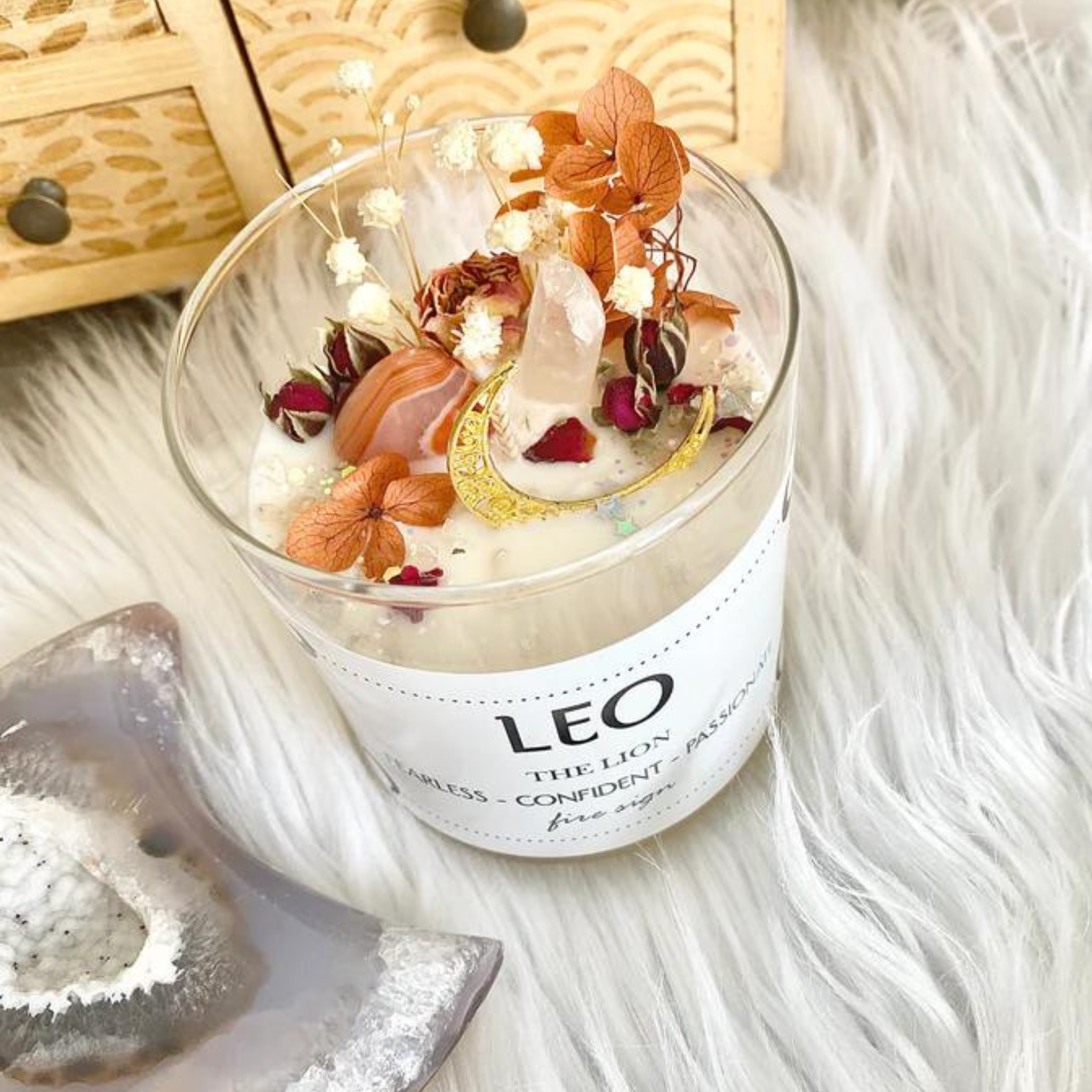 Leo Horoscope Candle