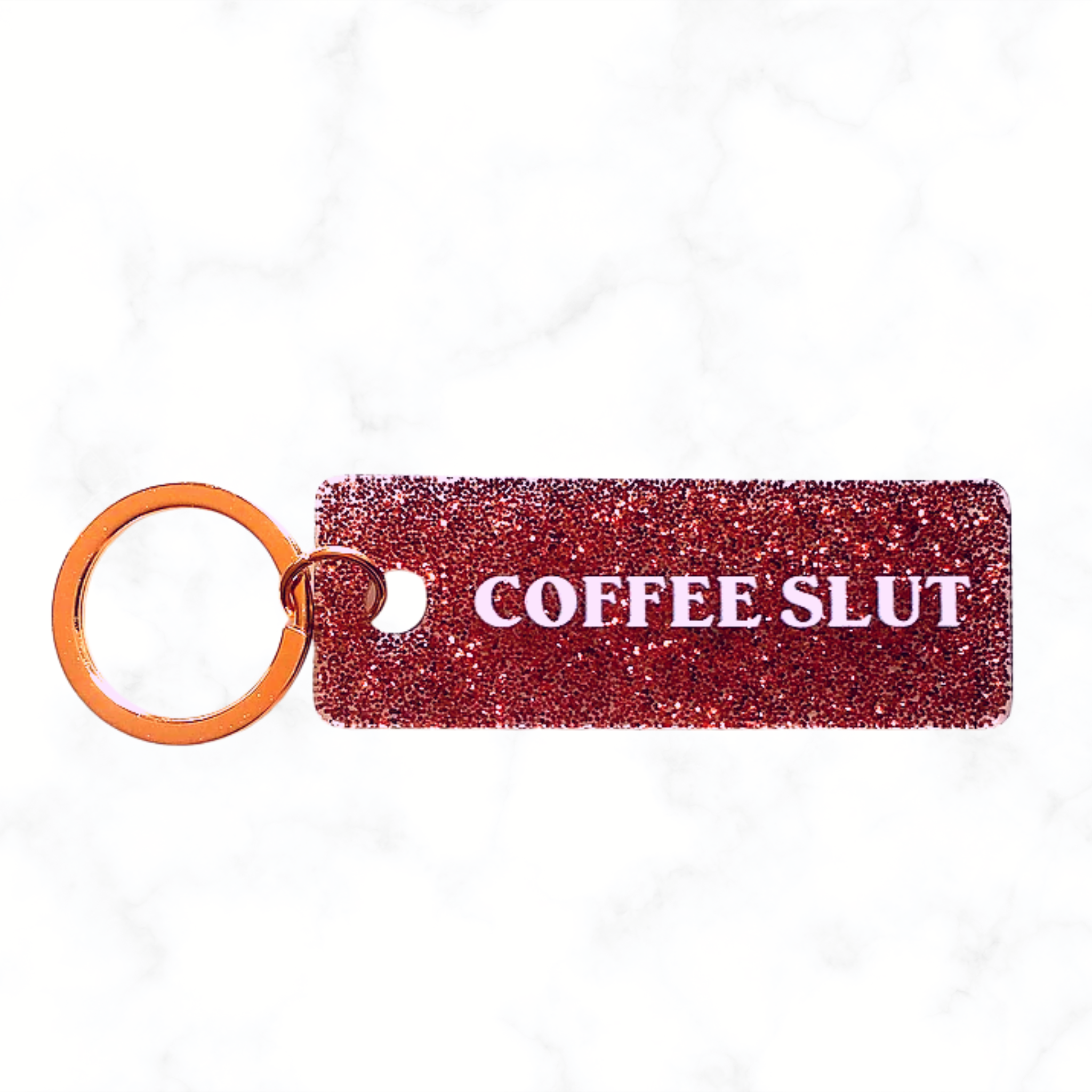 COFFEE SLUT KEYCHAIN