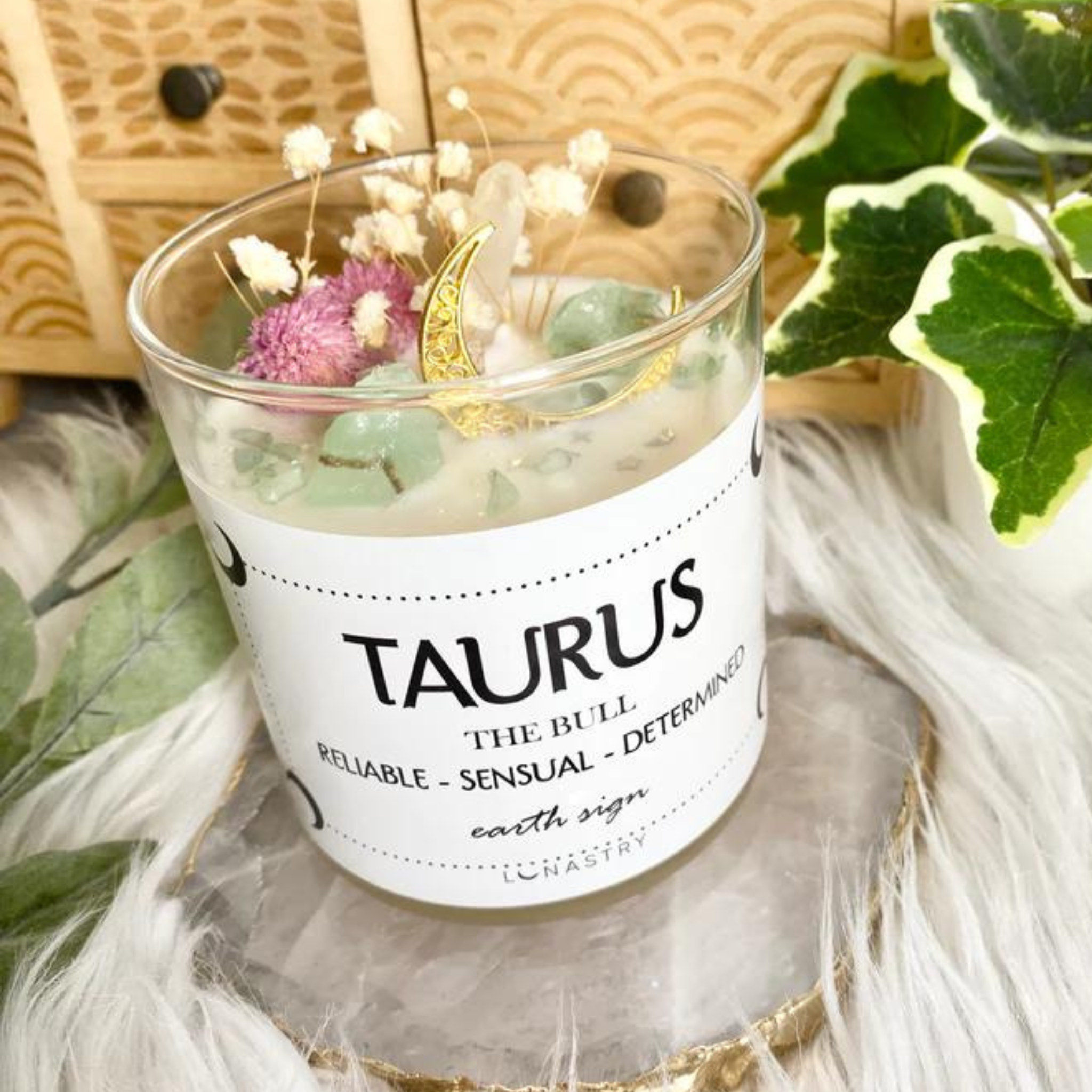 Taurus Horoscope Candle